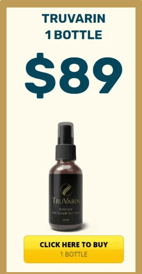 TruVarin 1 bottle